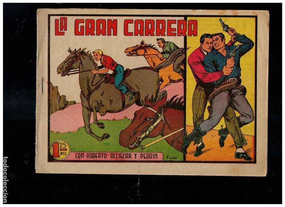 Comics: ROBERTO ALCAZAR Y PEDR&Iacute;N 158 ORIGINAL. VALENCIANA. DE 1'25 PTS. MUY BUENO.