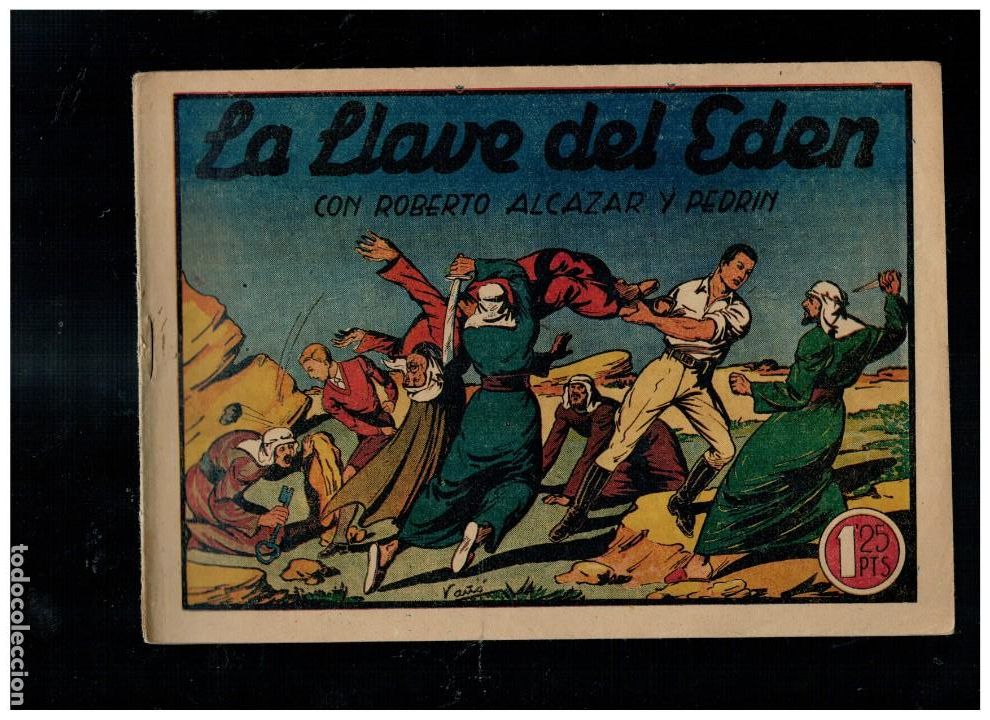 Tebeos: ROBERTO ALCAZAR Y PEDR&Iacute;N 139 ORIGINAL. VALENCIANA. DE 1'25 PTS. MUY BUENO.
