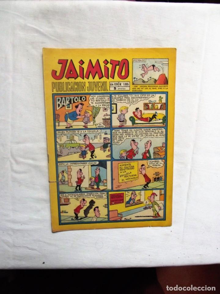 Tebeos: JAIMITO N&ordm; 1095 BARTOLO - Foto 1