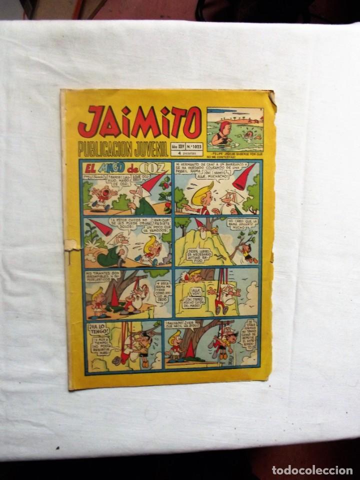 Tebeos: JAIMITO N&ordm; 1023 EL MAGO DE COZ - Foto 1