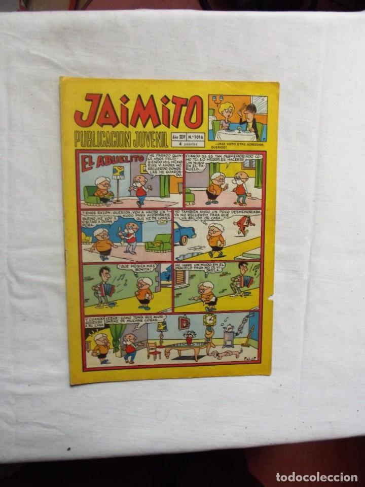 Tebeos: JAIMITO N&ordm; 1016 EL ABUELITO - Foto 1