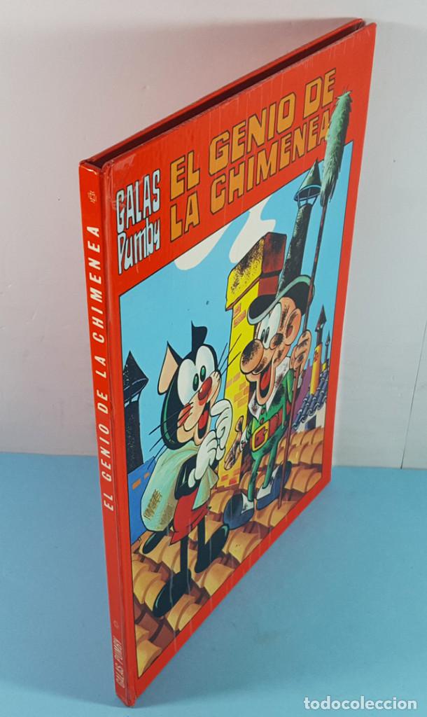 EL GENIO DE LA CHIMENEA, GALAS PUMBY EDITORIAL VALENCIANA 1973 TAPA DURA (Tebeos y Comics - Valenciana - Pumby)