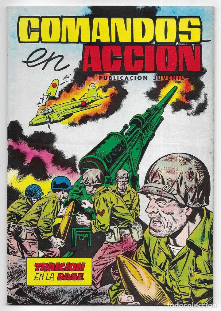 Tebeos: Traici&oacute;n en la Base. Comandos en Acci&oacute;n. n&ordm; 23 - Foto 1