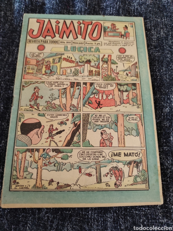 Tebeos: JAIMITO N&ordm; 607 -ED. VALENCIANA - Foto 1
