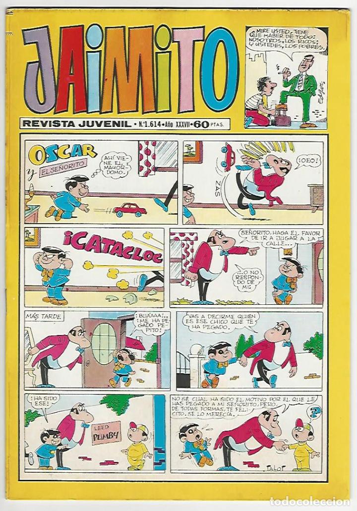 Tebeos: Valenciana. Jaimito. 1614. - Foto 1
