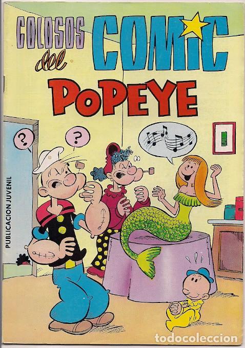 Tebeos: Valenciana. Colosos del c&oacute;mic. Popeye. 8 - Foto 1