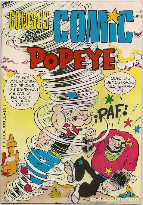 Tebeos: Valenciana. Colosos del c&oacute;mic. Popeye. 17 - Foto 1