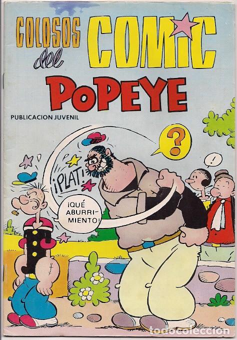 Tebeos: Valenciana. Colosos del c&oacute;mic. Popeye. 20 - Foto 1