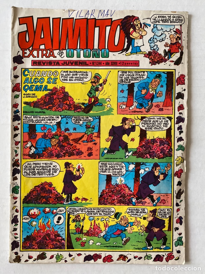 Tebeos: JAIMITO EXTRA DE OTO&Ntilde;O 1244 - EDIVAL - Foto 1