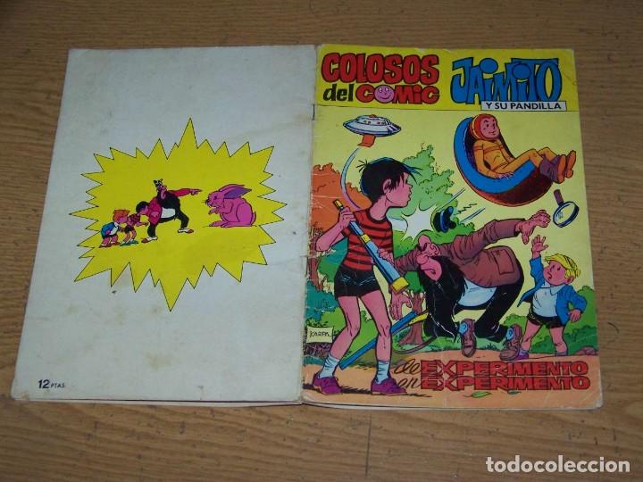 Tebeos: COLOSOS DEL COMIC JAIMITO Y SU PANDILLA DE EXPERIMENTO EN EXPERIMENTO - Foto 1