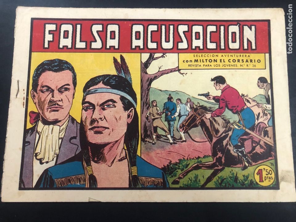 Tebeos: COMIC MILTON EL CORSARIO N&ordm; 51 - Foto 1