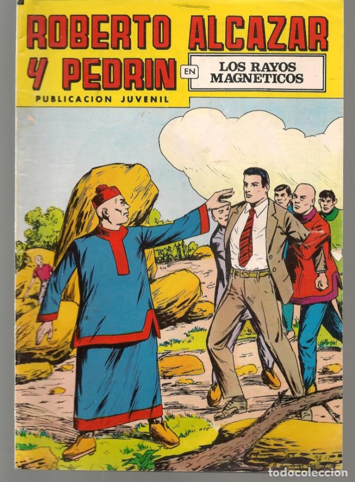 Tebeos: ROBERTO ALCAZAR Y PEDR&Iacute;N. N&ordm; 213. LOS RAYOS MAGN&Eacute;TICOS. VALENCIANA, 1980. (C/A101
