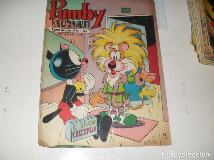 PUMBY 610.EDITORIAL VALENCIANA,AÑO 1955. (Tebeos y Comics - Valenciana - Pumby)