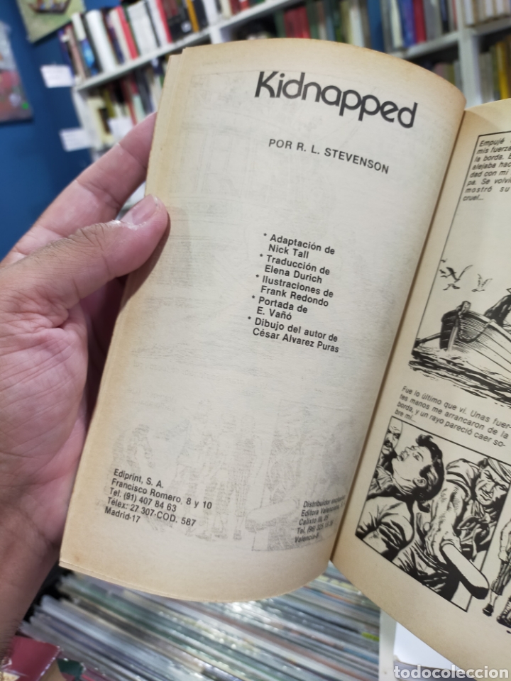 Tebeos: KIDNAPPED - ROBERT LOUIS STEVENSON - Foto 6