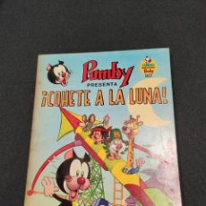 Tebeos: LIBROS ILUSTRADOS PUMBY 8, COHETE A LA LUNA, ORIGINAL 1969. Lote 291060833