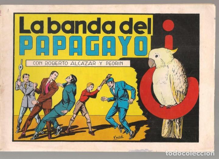 ROBERTO ALCÁZAR Y PEDRÍN. Nº 63. LA BANDA DEL PAPAGAYO. VALENCIANA, REEDICIÓN 1982.(P/C51) (Tebeos y Comics - Valenciana - Roberto Alcázar y Pedrín)