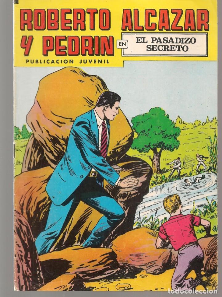 Giornalini: ROBERTO ALCAZAR Y PEDR&Iacute;N. N&ordm; 193. EL PASADIZO SECRETO. 2&ordf; &Eacute;POCA. VALENCIANA, 1976. (P/C25)