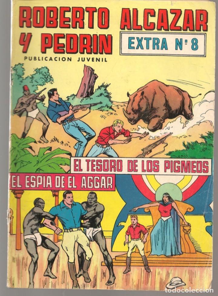 Comics: ROBERTO ALCAZAR Y PEDR&Iacute;N. EXTRA N&ordm; 8. VALENCIANA, 1976. (P/C25)