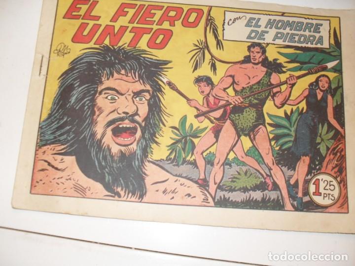 PURK,EL HOMBRE DE PIEDRA 64.(DE 212).EDITORIAL VALENCIANA,AÑO 1950.DIBUJA M.GAGO.ORIGINALES. (Tebeos y Comics - Valenciana - Purk, el Hombre de Piedra)