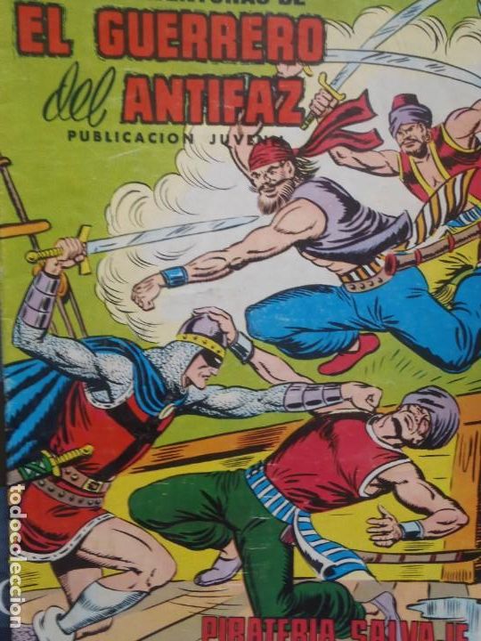 Tebeos: NUEVAS AVENTURAS DEL GUERRERO DEL ANTIFAZ - N&ordm; 24 - VALENCIANA