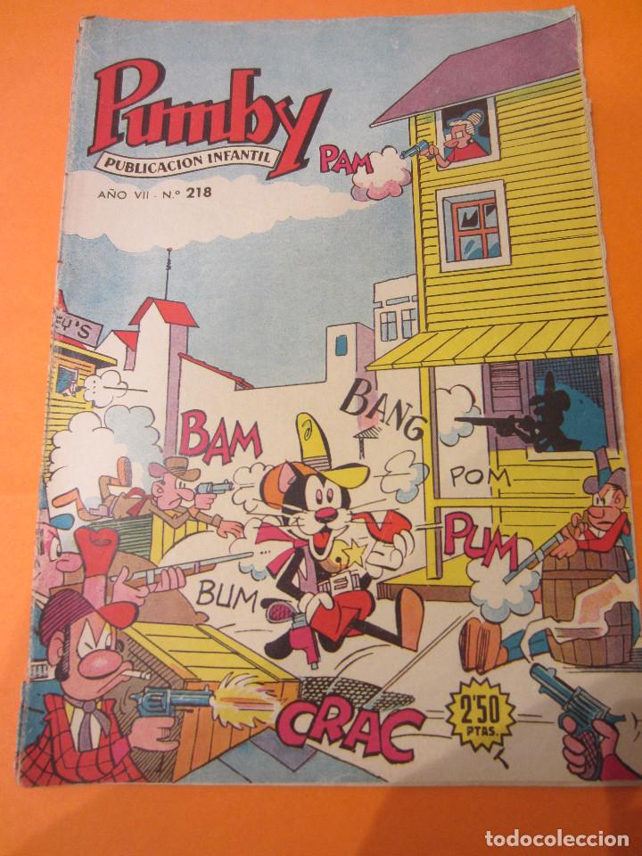 Tebeos: PUMBY N&ordm; 218 COMPLETO CON GRAPA - Foto 1