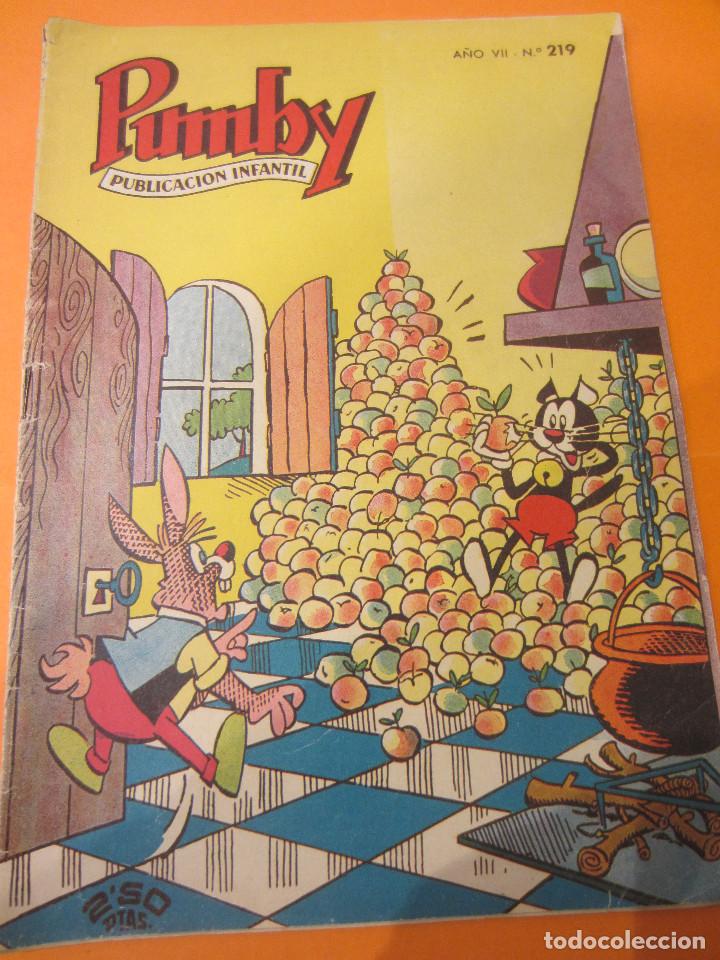 Tebeos: PUMBY N&ordm; 219 COMPLETO CON GRAPA - Foto 1
