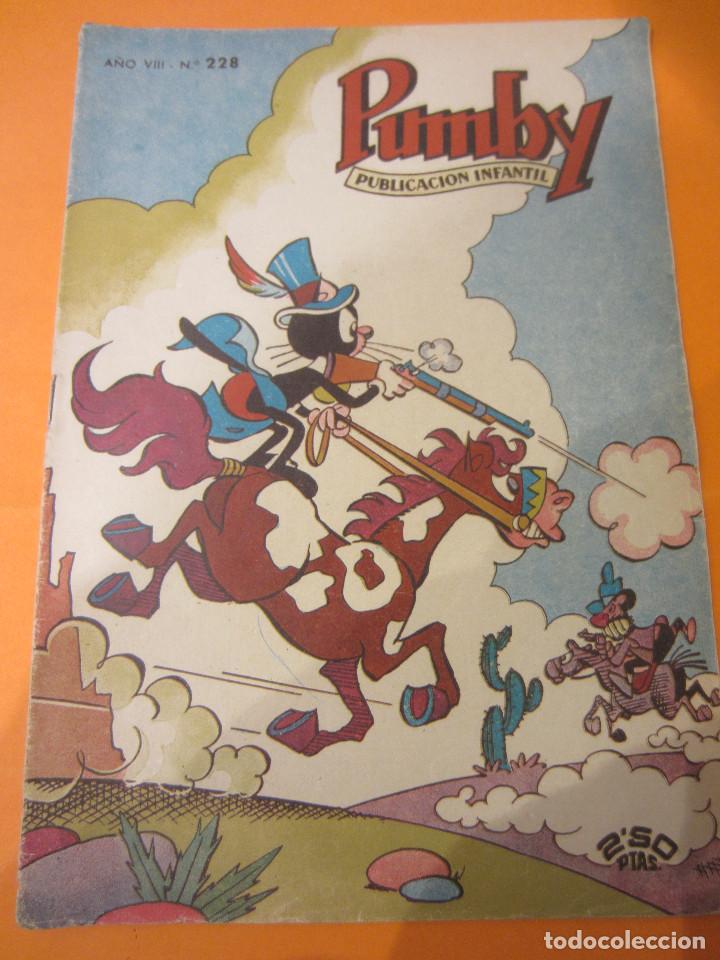Tebeos: PUMBY N&ordm; 228 COMPLETO CON GRAPA - Foto 1