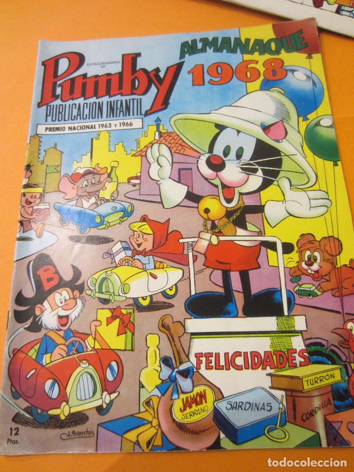 Tebeos: PUMBY ALMANAQUE 1968 - Foto 1