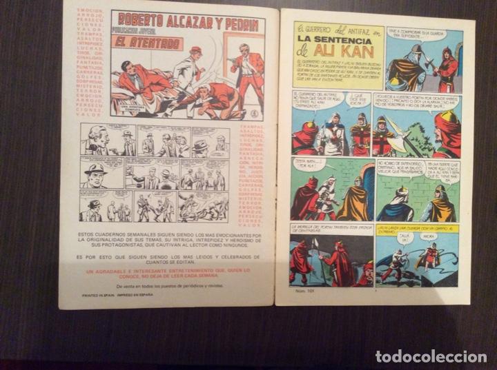 Tebeos: EL GUERRERO DEL ANTIFAZ N&Uacute;MERO 101 - Foto 2