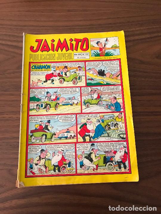 Tebeos: JAIMITO N&ordm; 937, EDITORIAL VALENCINA - Foto 1