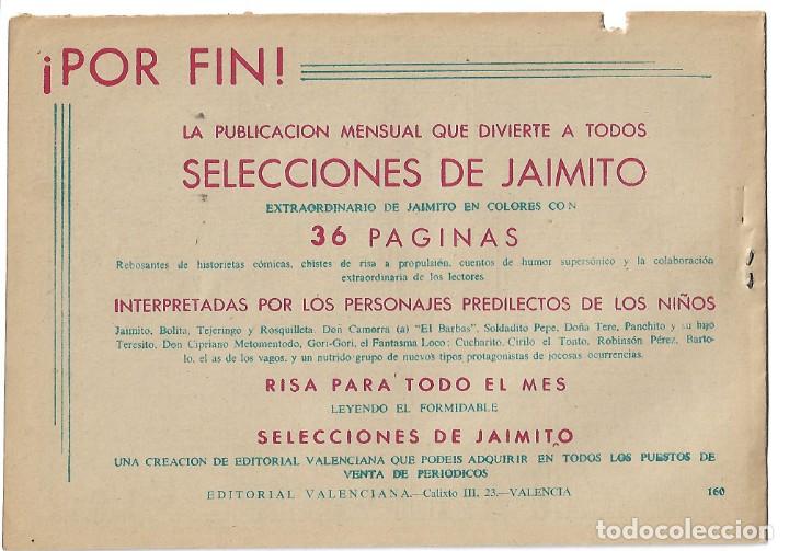 Tebeos: ROBERTO ALCAZAR NUM 160 - ORIGINAL - Foto 2