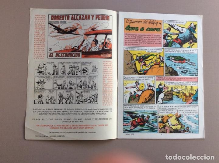 Tebeos: EL GUERRERO DEL ANTIFAZ N&Uacute;MERO 107 - Foto 2