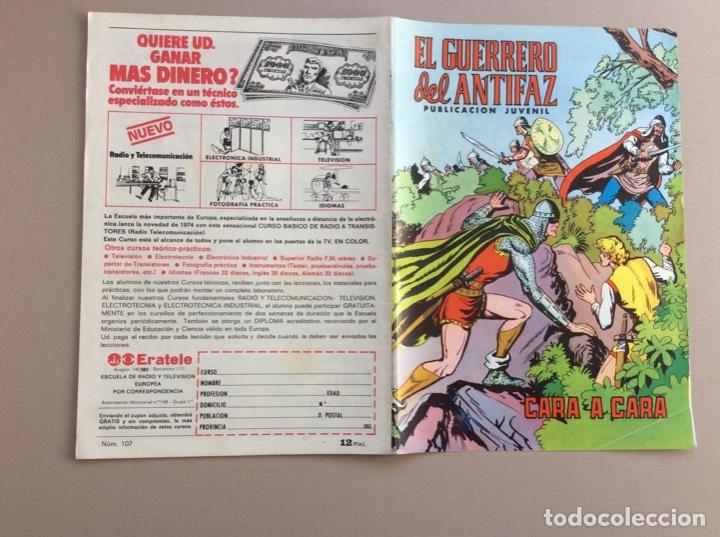 Tebeos: EL GUERRERO DEL ANTIFAZ N&Uacute;MERO 107 - Foto 3