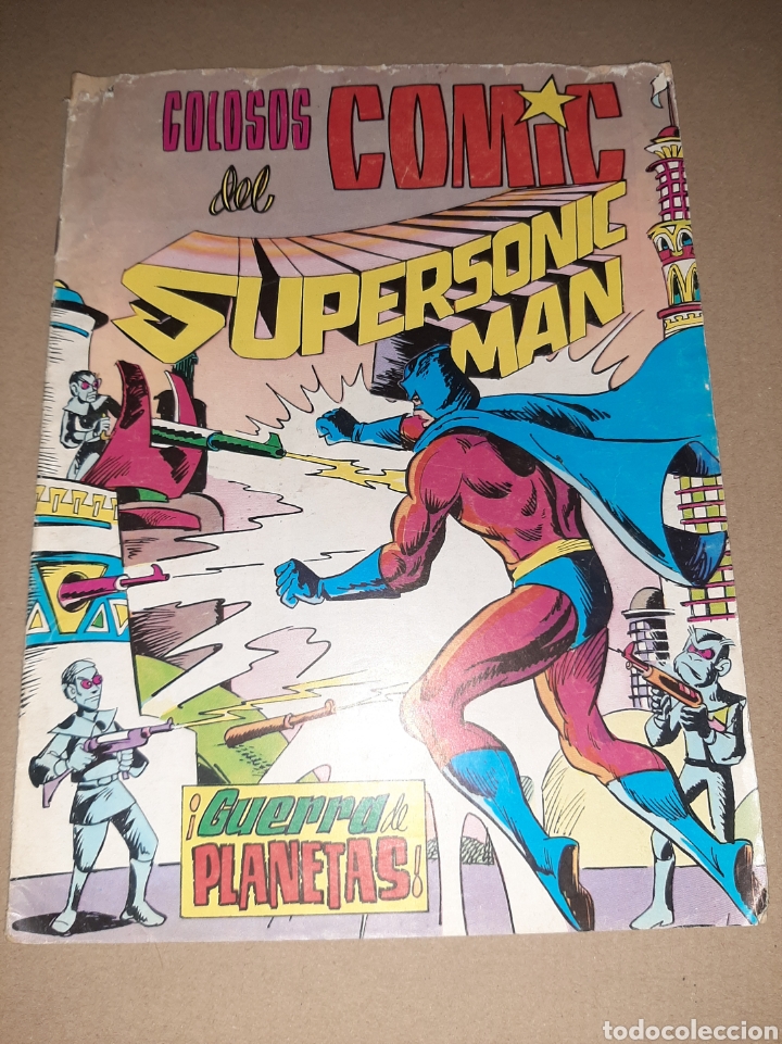 Tebeos: Colosos del c&oacute;mic - supersonic man 35 - Foto 1