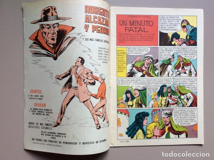 Tebeos: EL GUERRERO DEL ANTIFAZ N&Uacute;MERO 208 - Foto 2