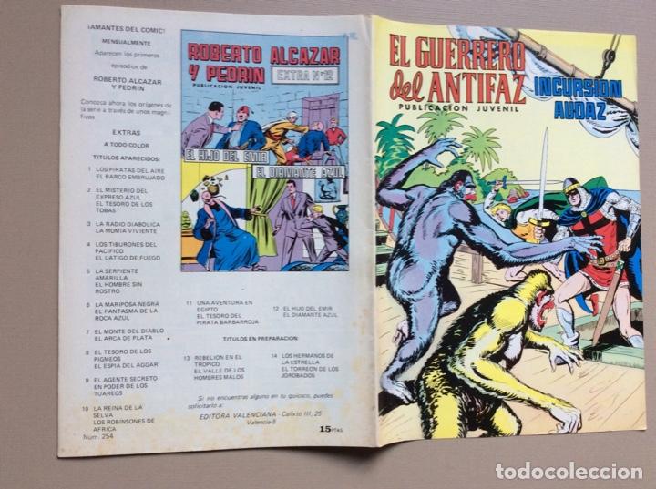 Tebeos: EL GUERRERO DEL ANTIFAZ N&Uacute;MERO 254 - Foto 3