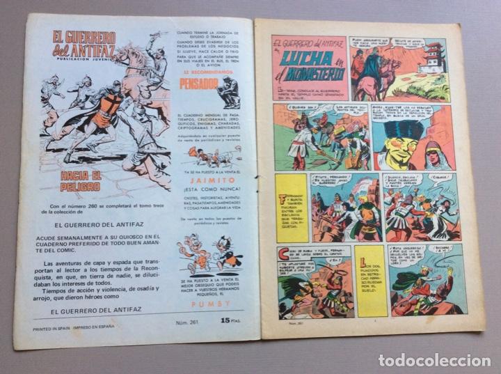 Tebeos: EL GUERRERO DEL ANTIFAZ N&Uacute;MERO 261 - Foto 2