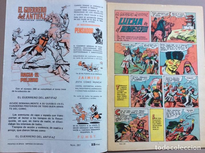 Tebeos: EL GUERRERO DEL ANTIFAZ N&Uacute;MERO 261 - Foto 2