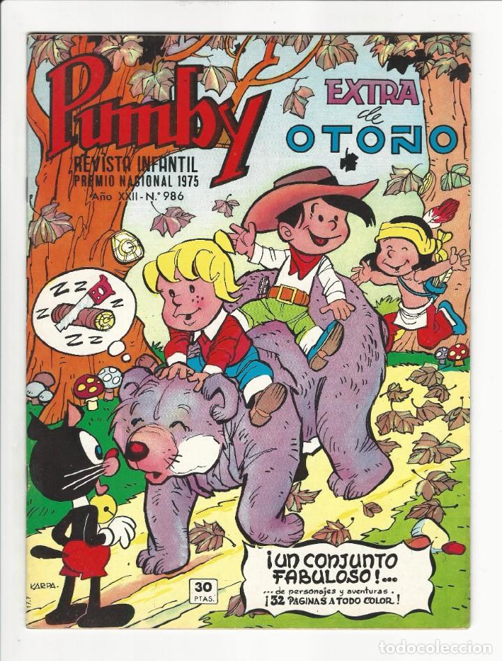 Tebeos: Valenciana. Pumby. 986. Extra de oto&ntilde;o. - Foto 1