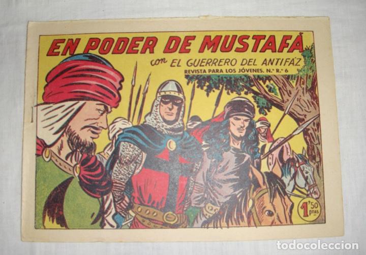Tebeos: EN PODER DE MUSTAF&Aacute;. El Guerrero del Antifaz. 324 - Foto 1
