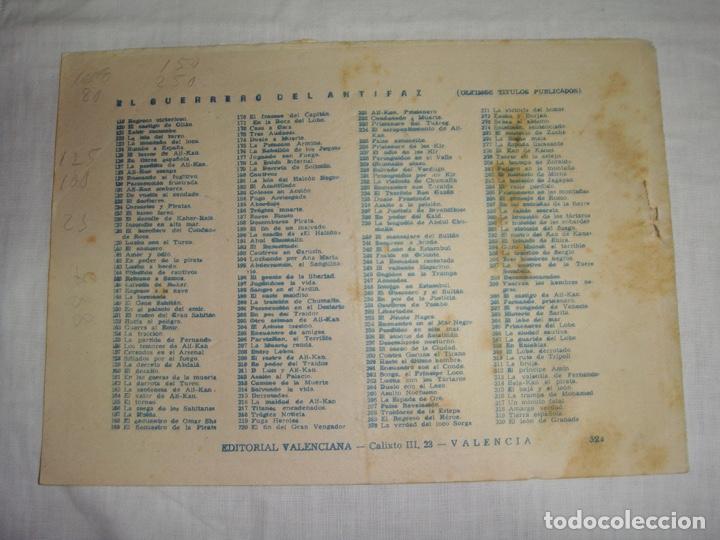 Tebeos: EN PODER DE MUSTAF&Aacute;. El Guerrero del Antifaz. 324 - Foto 3