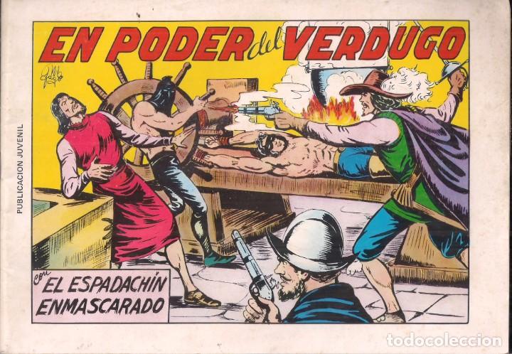 Tebeos: EL ESPADACH&Iacute;N ENMASCARADO 2&ordf; EDICI&Oacute;N N&ordm; 8: EN PODER DEL VERDUGO - Foto 1