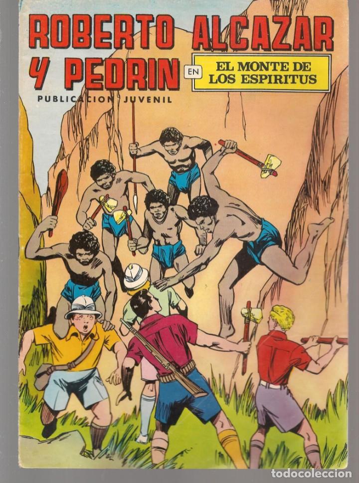 Livros de Banda Desenhada: ROBERTO ALCAZAR Y PEDR&Iacute;N. N&ordm; 160. ELMONTE DE LOS ESPIRITUS. VALENCIANA. 1979.(ST/B1.2)