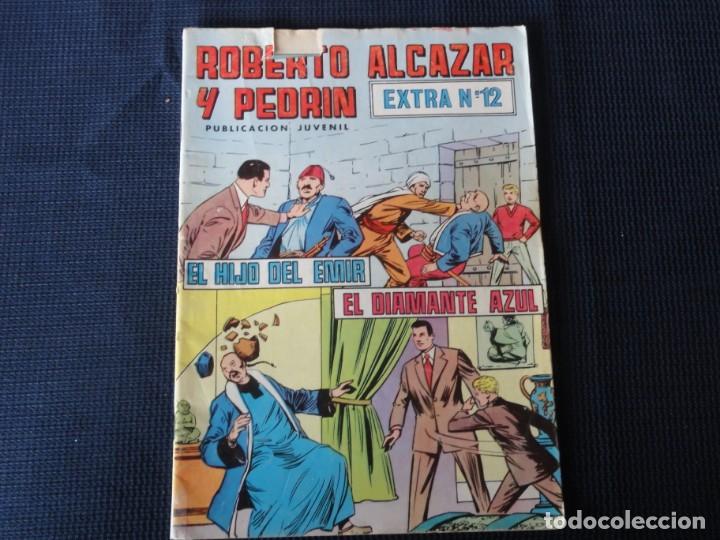 Livros de Banda Desenhada: ROBERTO ALCAZAR Y PEDRIN EXTRA. N&ordm; 12. A&Ntilde;O 1976-1980. EDITORIAL VALENCIANA.C-33