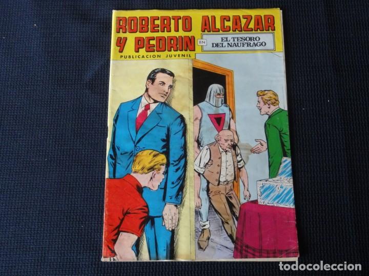 Livros de Banda Desenhada: ROBERTO ALCAZAR Y PEDRIN. N&ordm; 136. A&Ntilde;O 1976-1980. EDITORIAL VALENCIANA.C-33