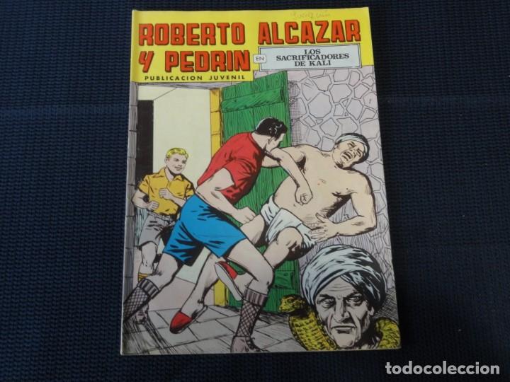 Livros de Banda Desenhada: ROBERTO ALCAZAR Y PEDRIN. SEGUNDA EPOCA. N&ordm; 80. A&Ntilde;O 1976-1980. EDITORIAL VALENCIANA.C-33