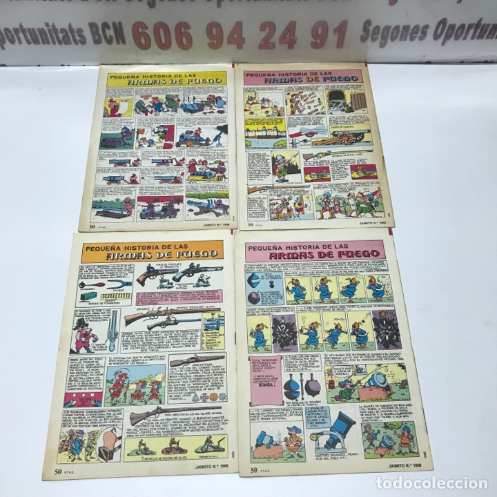 Tebeos: 4 COMICS JAIMITO PUBLICACI&Oacute;N JUVENIL - Foto 2