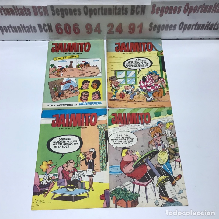 Tebeos: 4 COMICS JAIMITO PUBLICACI&Oacute;N JUVENIL - Foto 1