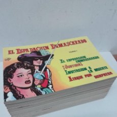 Tebeos: EL ESPADACHIN ENMASCARADO 10 TOMOS EDITORIAL VALENCIANA 1981