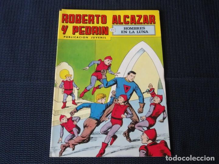 Comics: ROBERTO ALCAZAR Y PEDRIN. SEGUNDA EPOCA. N&ordm; 209. A&Ntilde;O 1976-1980. EDITORIAL VALENCIANA.C-34